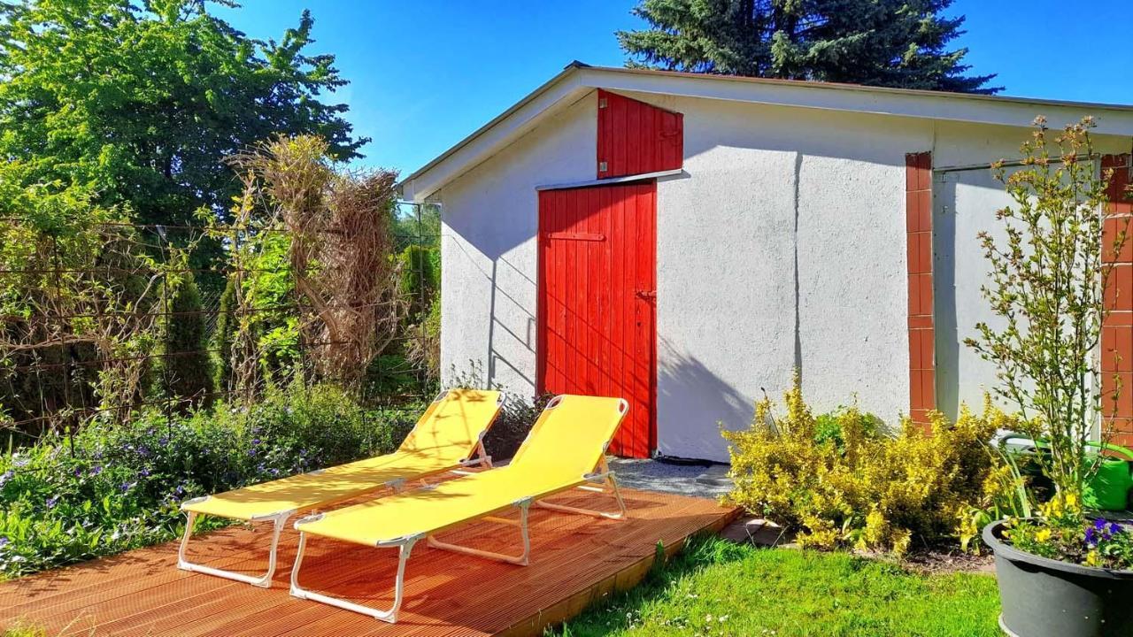 Mitten Im Seenland Und Spreewaldnah, Schoener Garten Storkow  Zewnętrze zdjęcie
