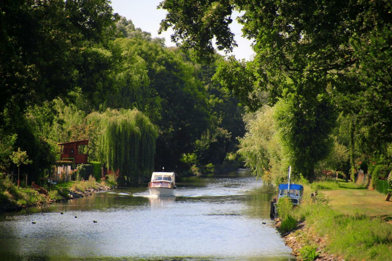 Mitten Im Seenland Und Spreewaldnah, Schoener Garten Storkow  Zewnętrze zdjęcie
